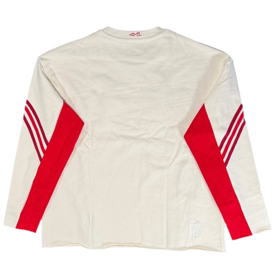 Mr. Wave Crew District Crewneck (Cream/Red) WDS-2C008R