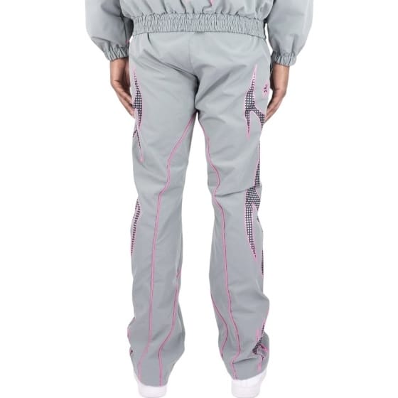 R3bel Denim Hooded Windbreaker Set (Grey) 3163-835