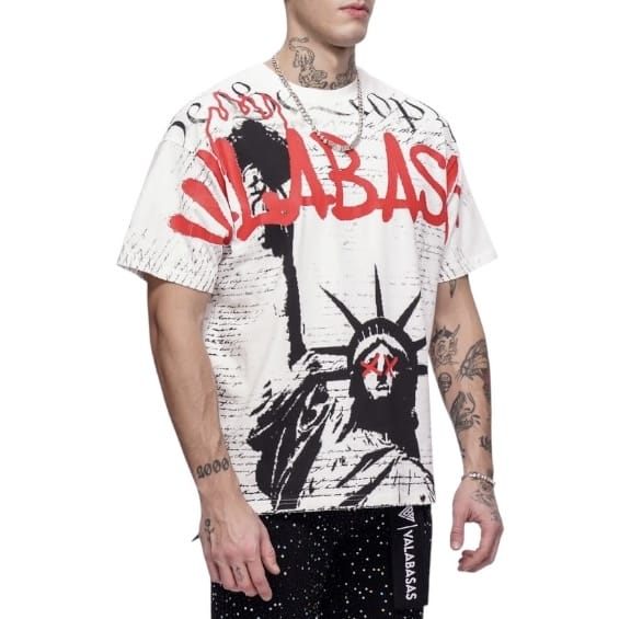 Valabasas Freedom Tee (White) VLBS-VT1-1104