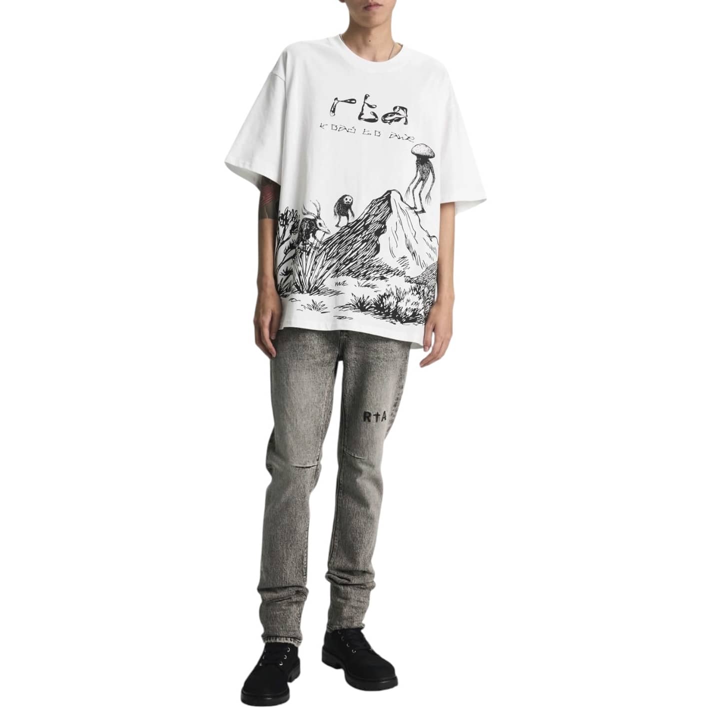 Rta Clayton Skinny Jean (Stone Haze) MCHPD1305-J1182STNHZ