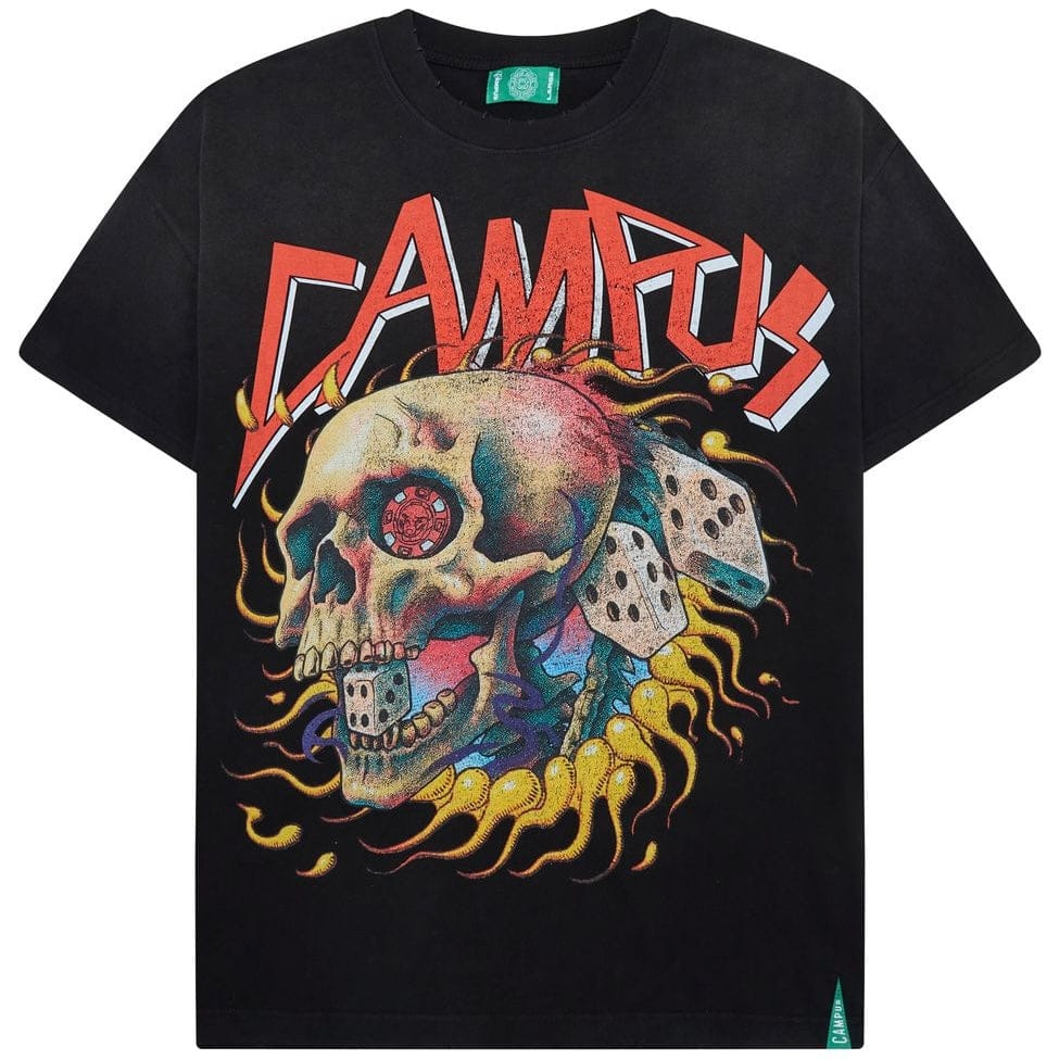 Campus Goods Nocturne Tee (Vintage Black) CG-S26-017