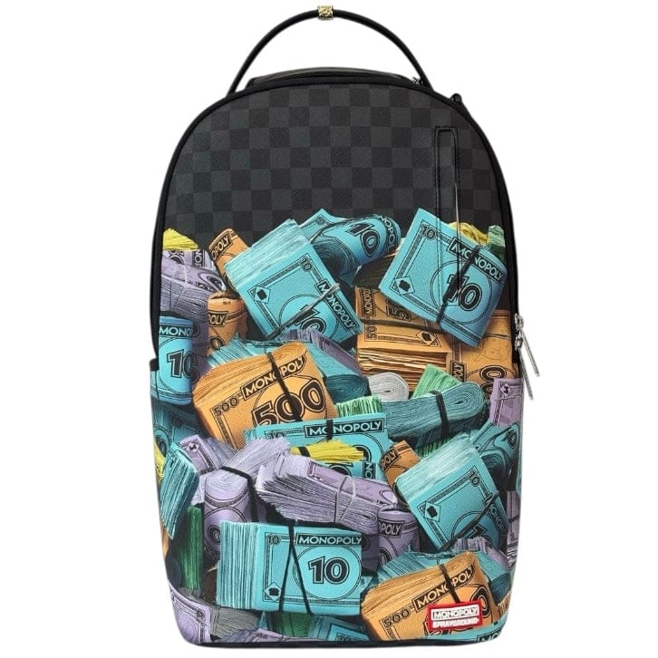 Sprayground Monopoly Money Stacks Backpack