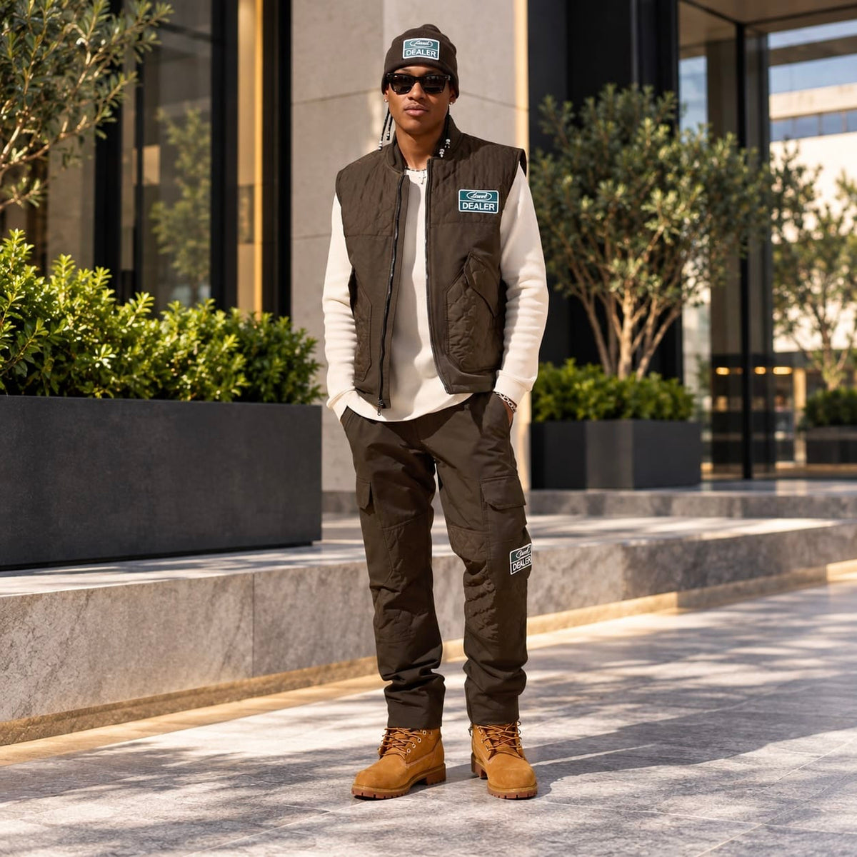 Jordan Craig Local Dealer Service Quilted Cargo Pants (Chocolate) 591773