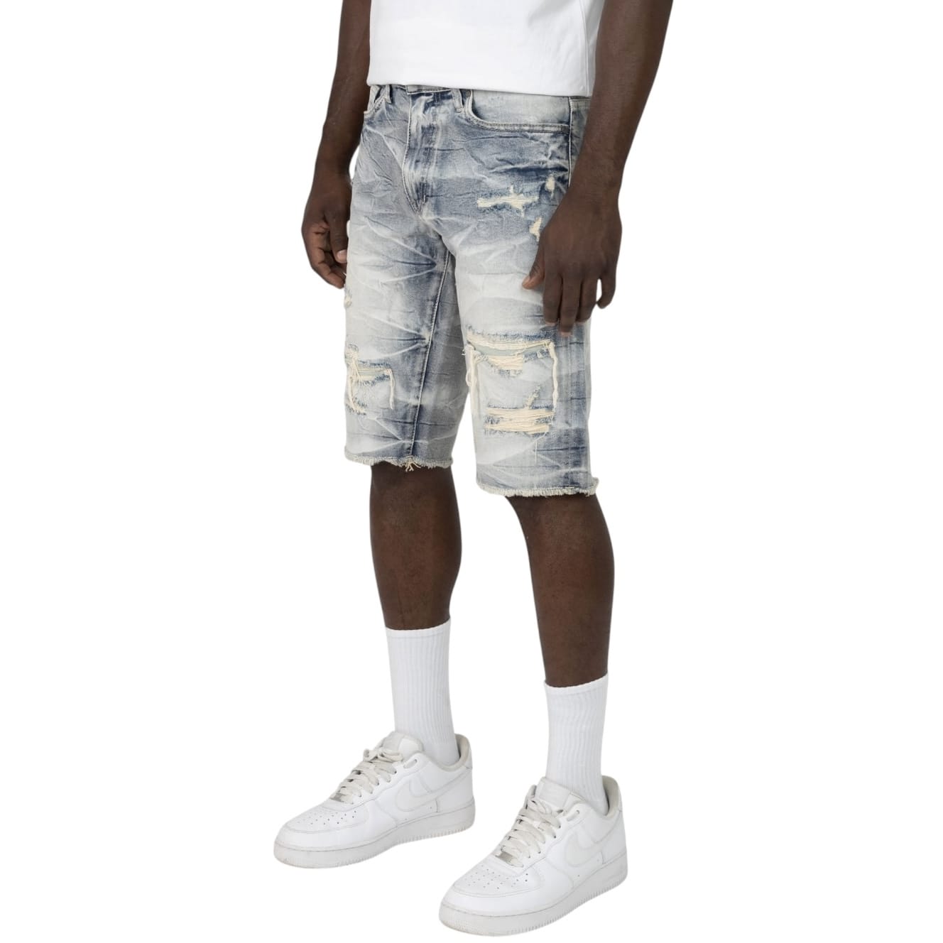 Smoke Rise Essential Jean Short (Farley Blue) JS24109