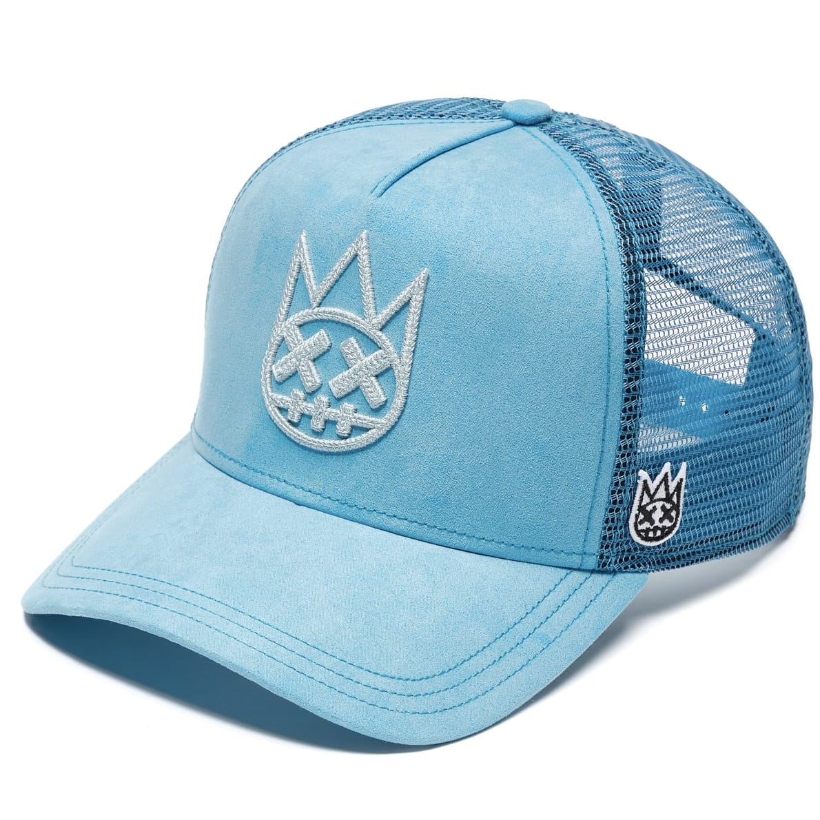 Cult Of Individuality Logo Mesh Back Trucker Hat (Navagio Bay)