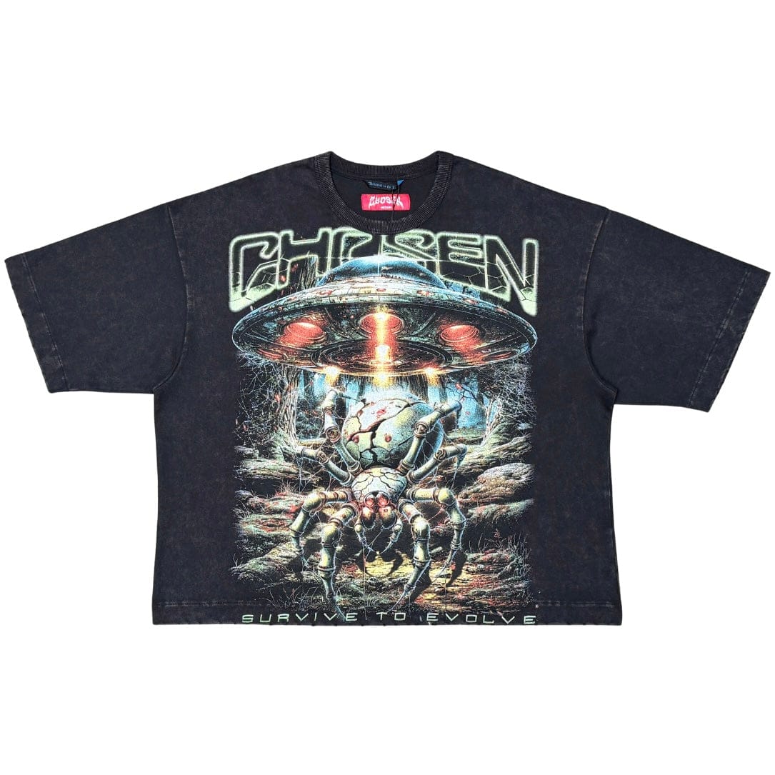 Chosen Cyber Spider Tee (Black) CS6157-BLK