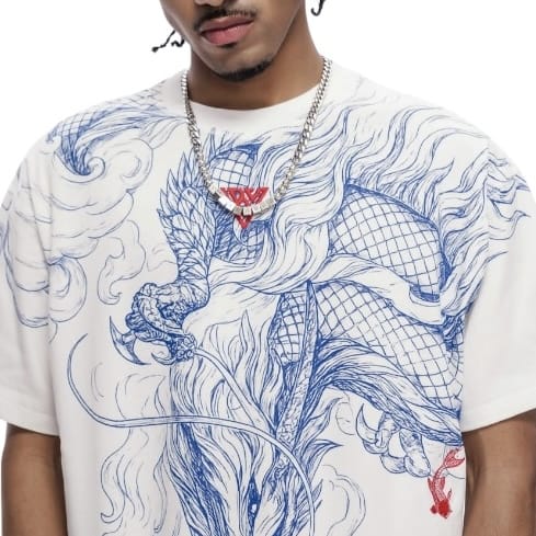 Valabasas Mythic Flow Tee (White) VLBS-VT1-1098