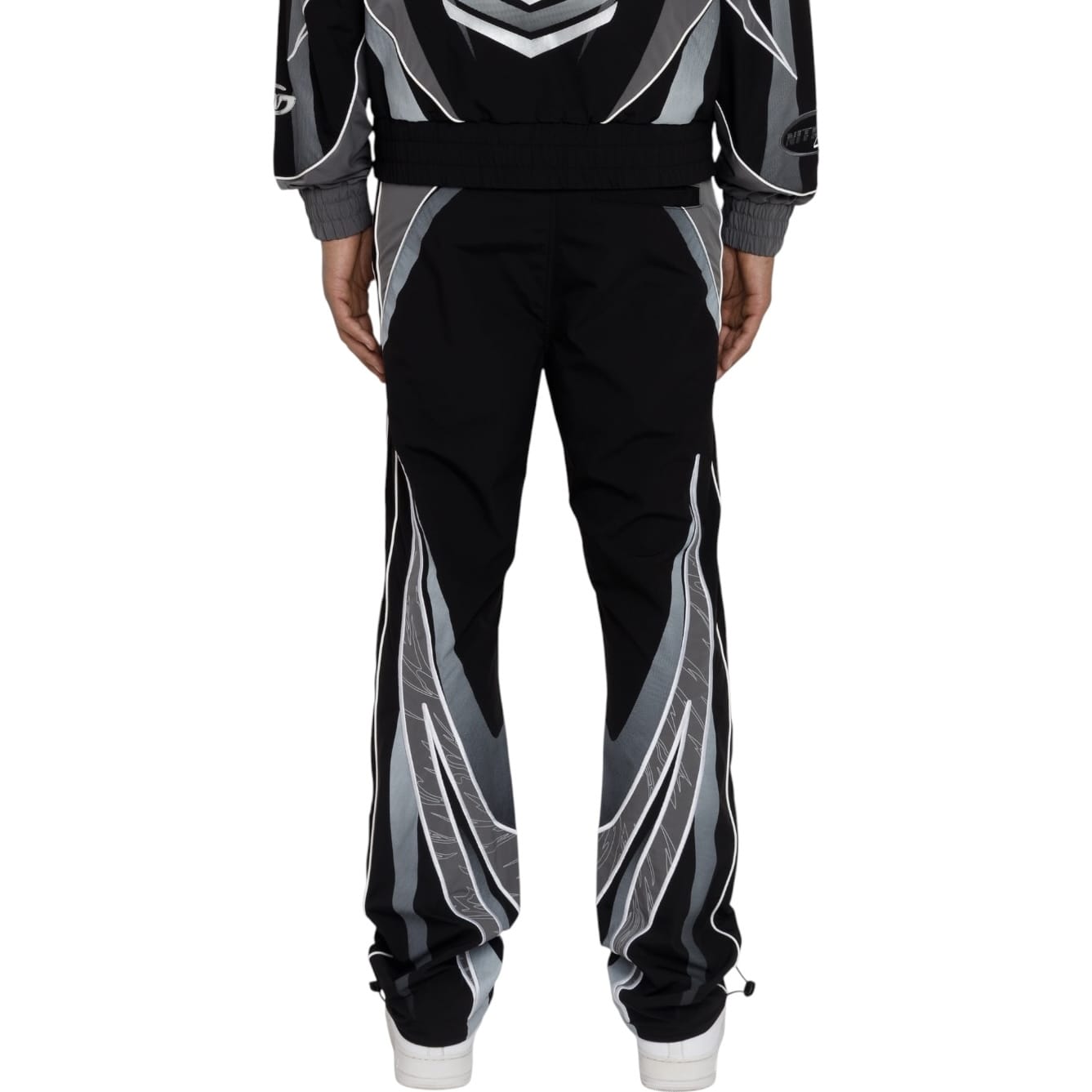 Smoke Rise Rising Colorblock Windbreaker Jacket & Pants Set (Castlerock)