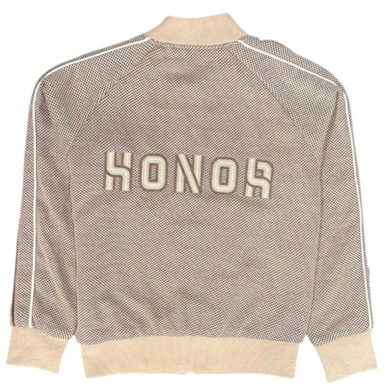 Honor The Gift Novelty Knit Track Jacket (Brown) HTG240361