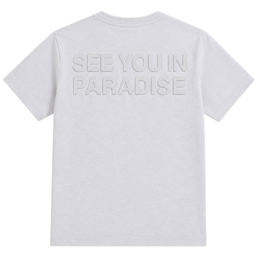 Kids See You In Paradise Tonal Short Set (Heather Grey) 2078AK/2078SK