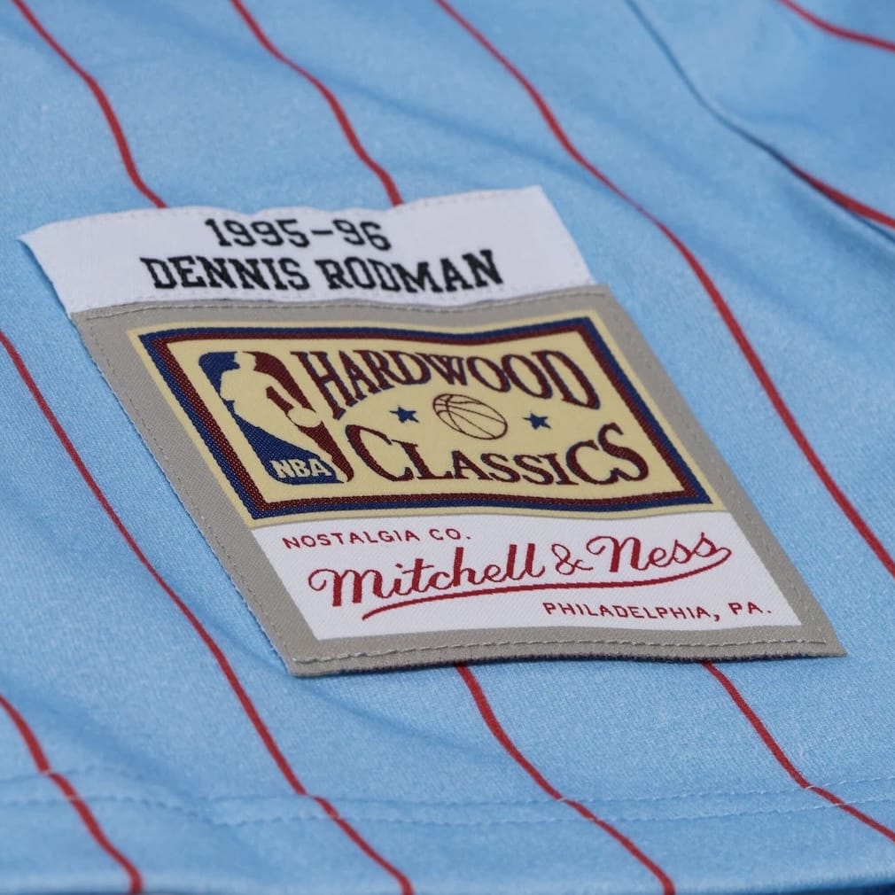 Mitchell & Ness Chicago Bulls 1995-96 Best In Class Jersey Tee (Lt. Blue)