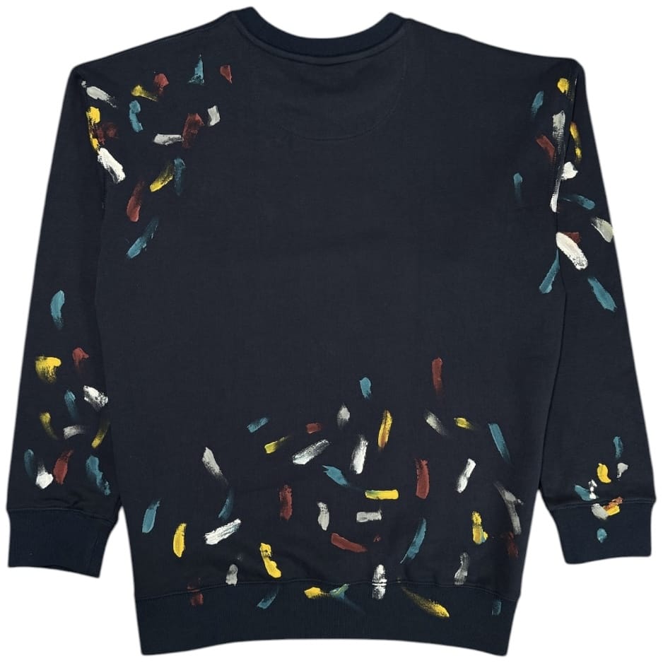 Runtz Paintsmudge Crewneck (Navy) 33683