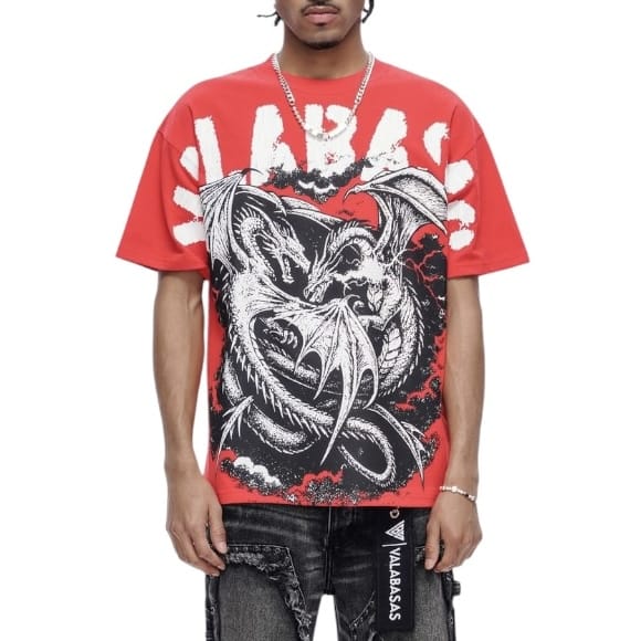 Valabasas Nightforge Tee (Red) VLBS-VT1-1097