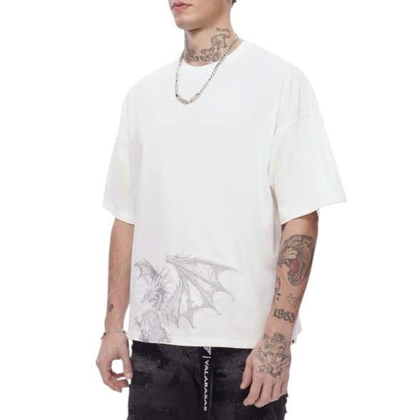 Valabasas Kunji Tee (White) VLBS-VT1-1108