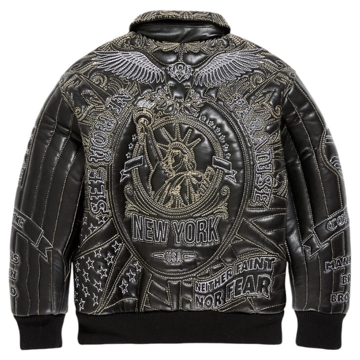Boys See You In Paradise Liberty Bomber Jacket (Black)