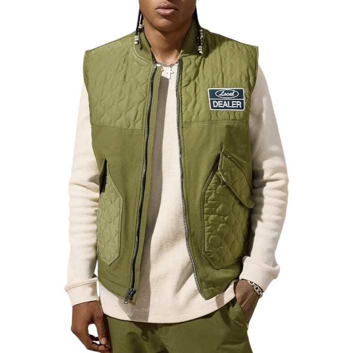 Jordan Craig Local Dealer Service Quilted Vest (Olive) 91773V