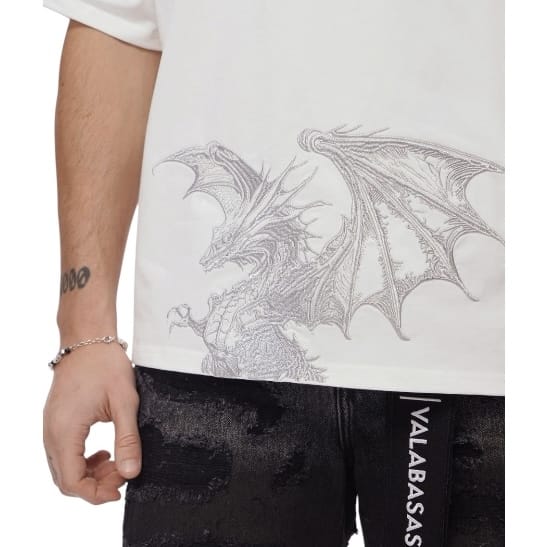 Valabasas Kunji Tee (White) VLBS-VT1-1108