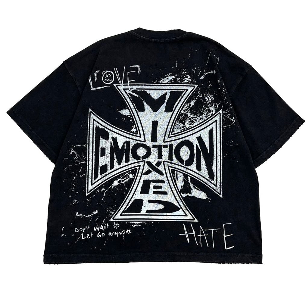 Mixed Emotion Chaos Tee (Black)