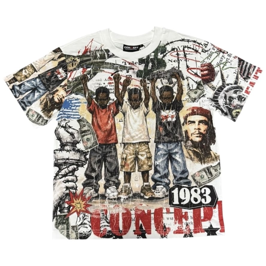 Concept La Faith Over Fear Tee (White)