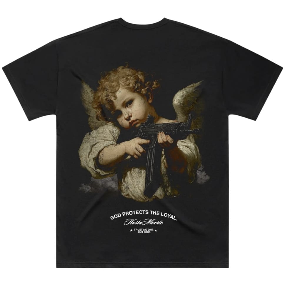Hasta Muerte Angel Shooter Tee (Black)