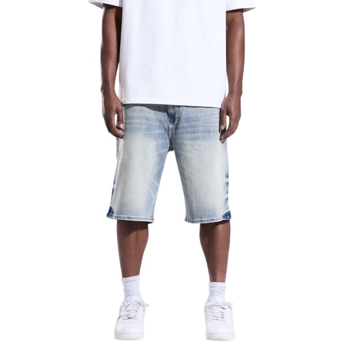 Crysp Cena Denim Short (Light Blue) CRY-SUM26-023