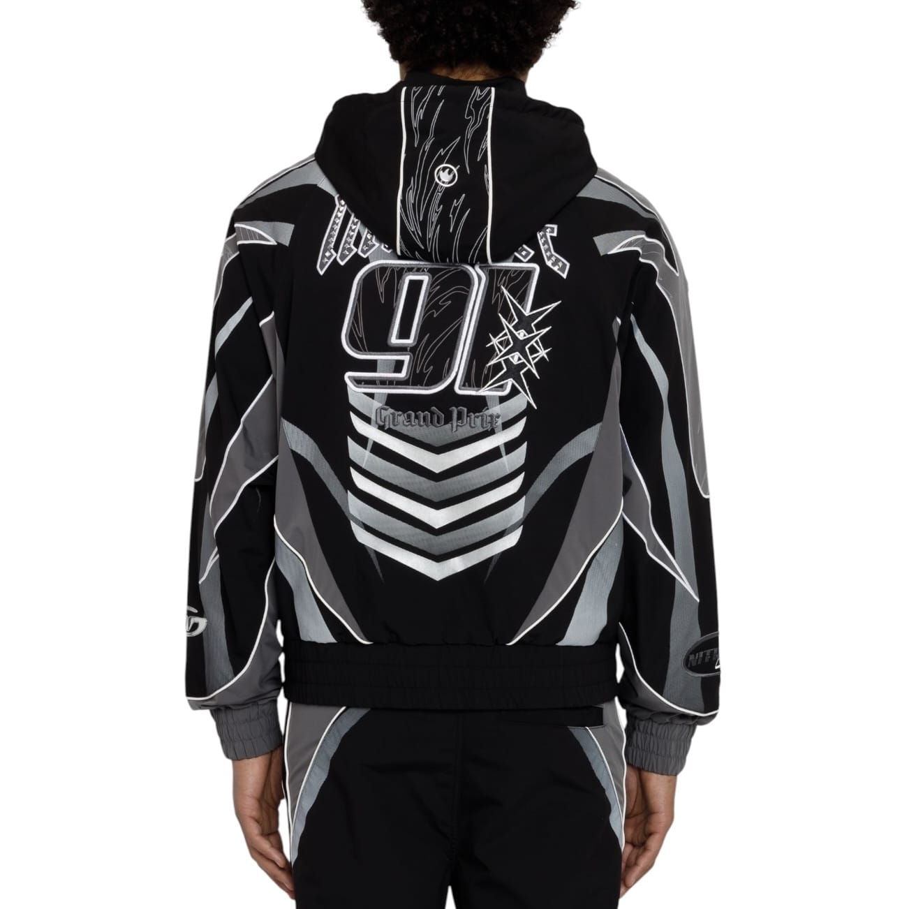 Smoke Rise Rising Colorblock Windbreaker Jacket & Pants Set (Castlerock)