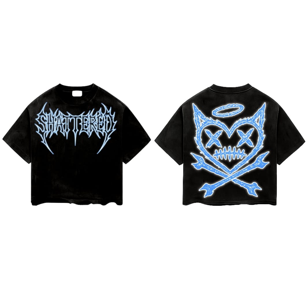 Shattered Hearts Logo Tee (Black)
