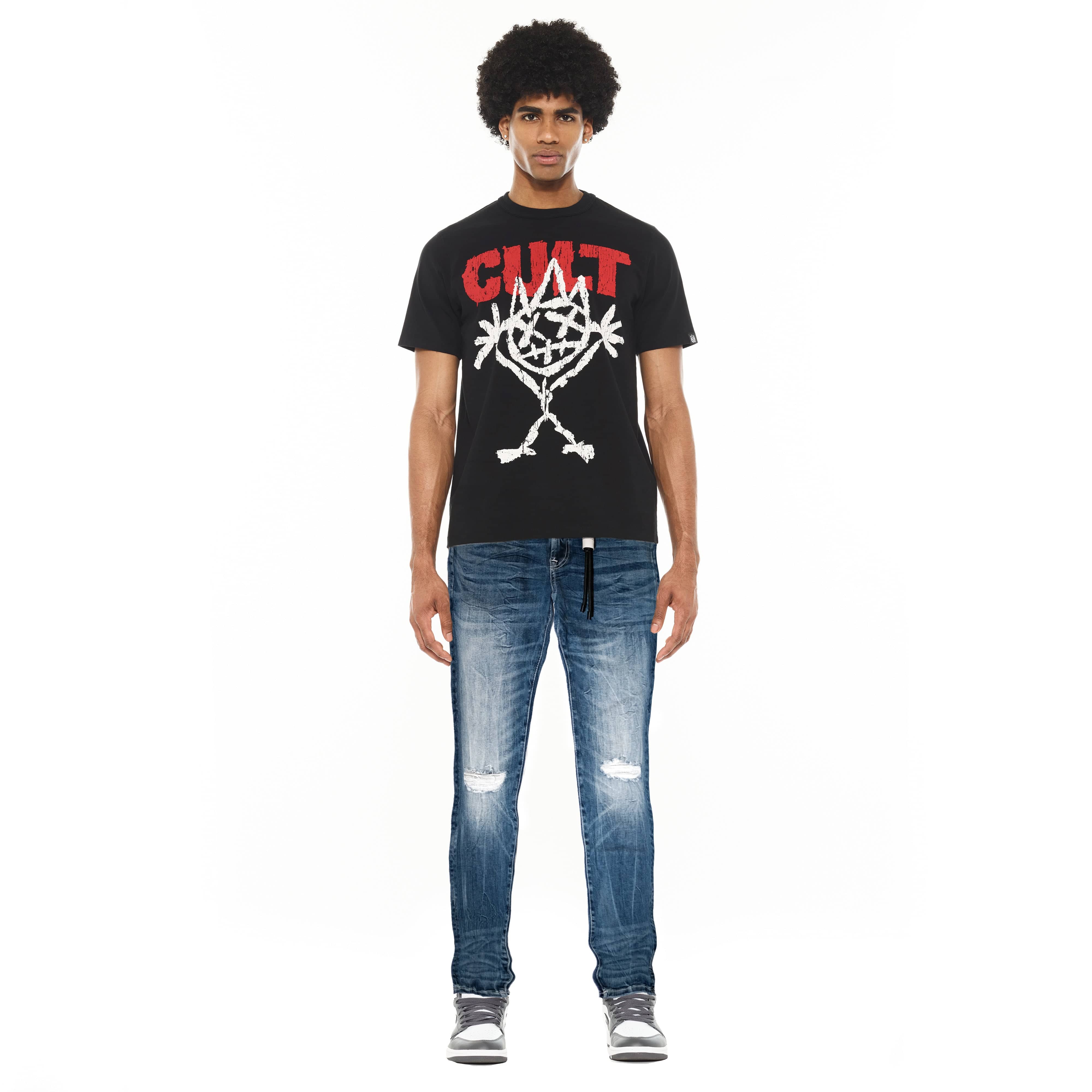 Cult's Rebel Straight Jeans in Tiger
