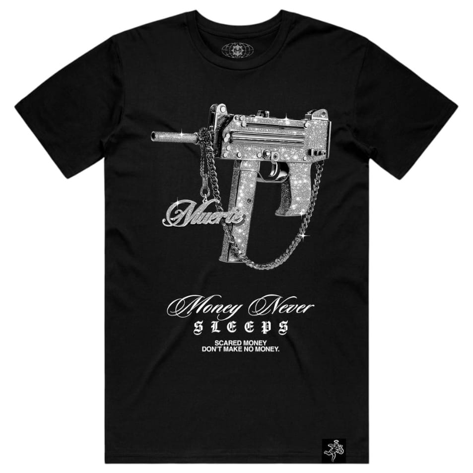 Hasta Muerte Lux Uzi Gems Tee (Black)