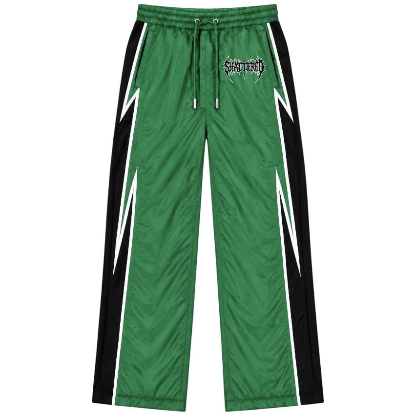 Shattered Hearts Peekaboo Nylon Set (Green)