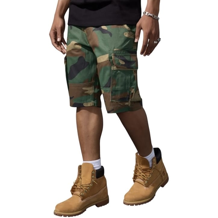 Jordan Craig Og Xavier Camo Cargo Shorts (Classic Woodland) 4462C