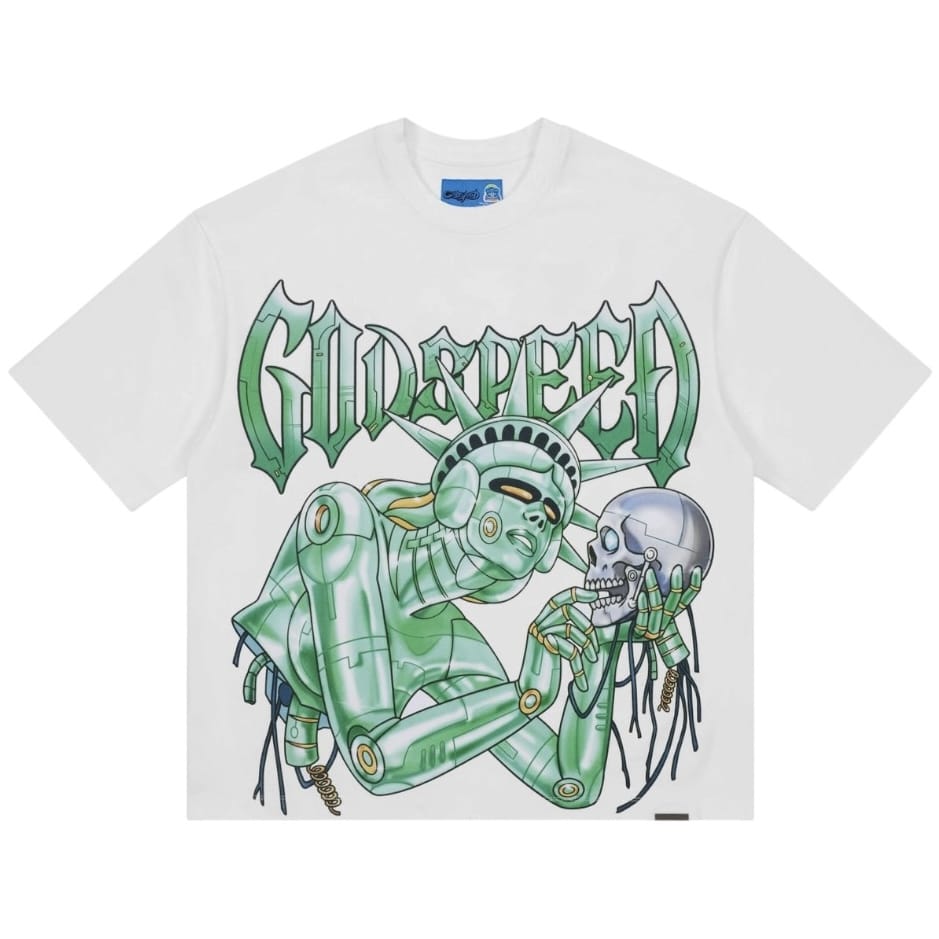 Godspeed Freedoms Protocol Ng Tee (White)