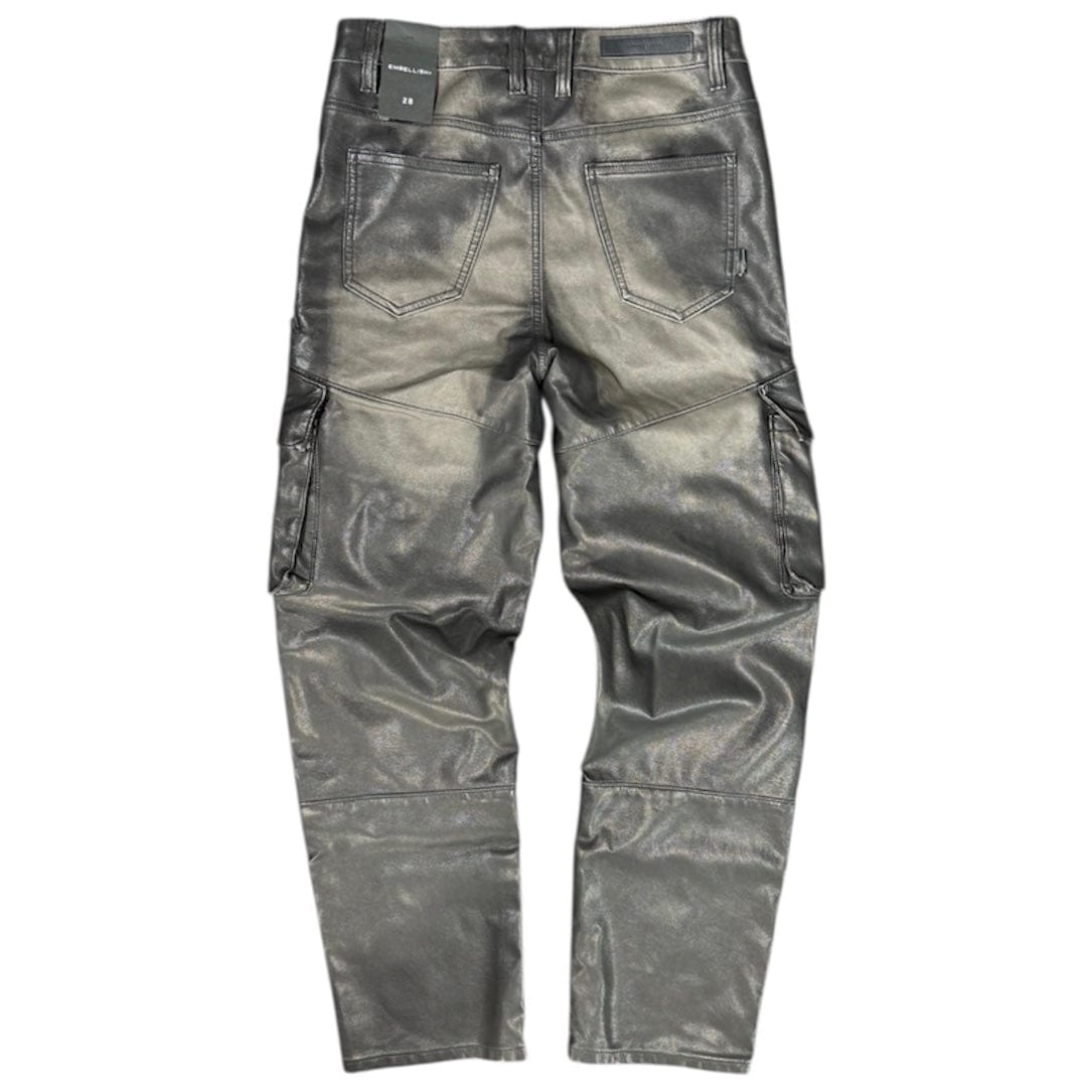Embellish Moto Cargo Pants (Black) EMBSP25-105