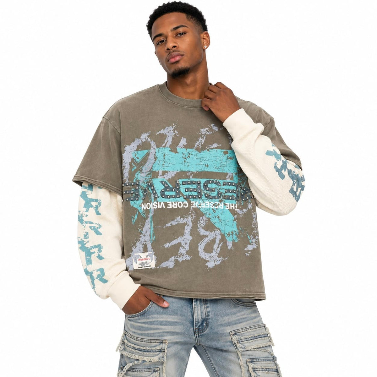 GFTD La Truth Thermal Tee (Mink)