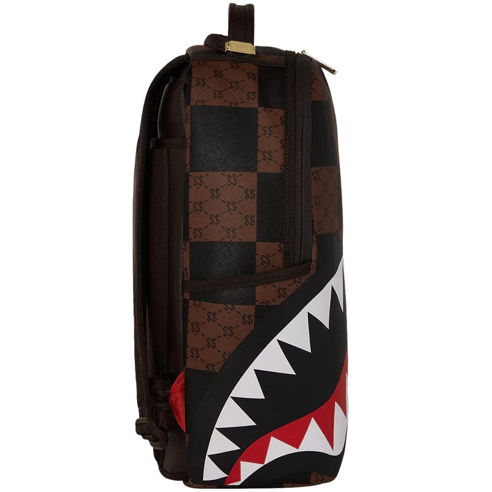 Sprayground That Big Check Shark Backpack