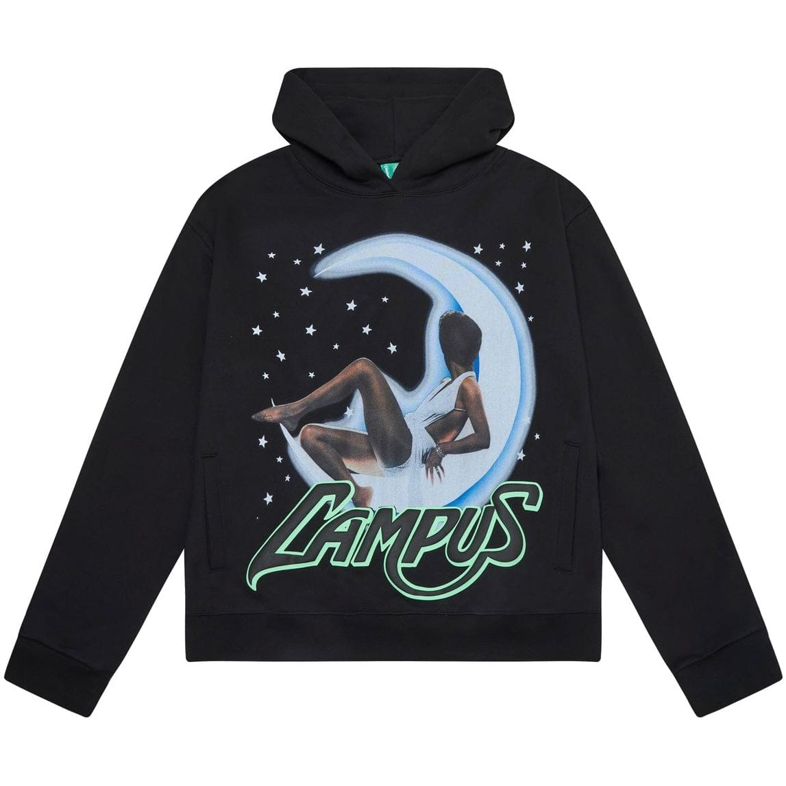 Campus Goods Midnight Hoodie (Black) CG-S26-035