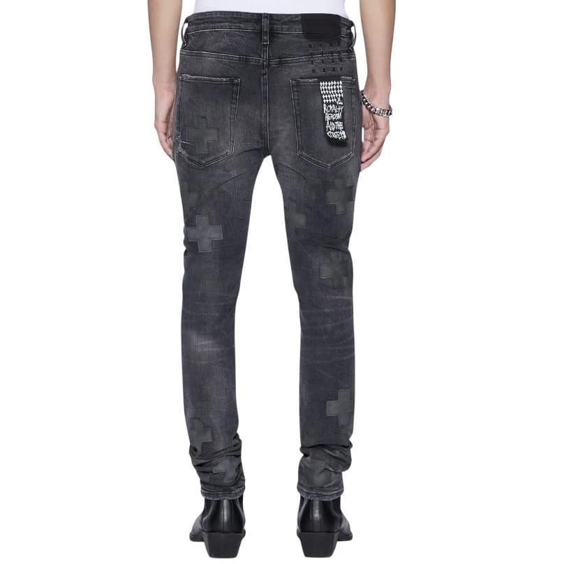 Ksubi Van Winkle Blakk Metal Idols Denim Jean (Charcoal) MSP26DJ035