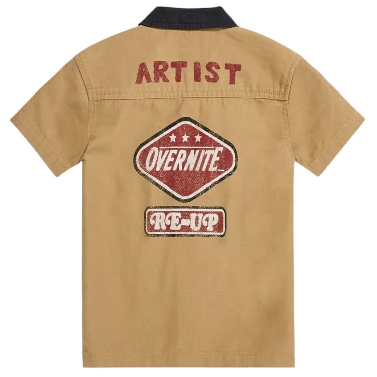 Boys Jordan Craig Re-up Mechanic Short Set (Wheat)
