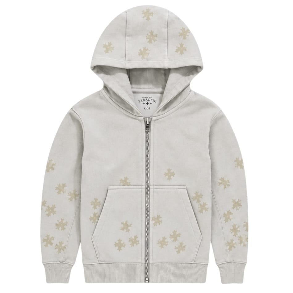 Kids See You In Paradise Forbidden Fruit Zip Up Hoodie (Iced Lager) 8892HK