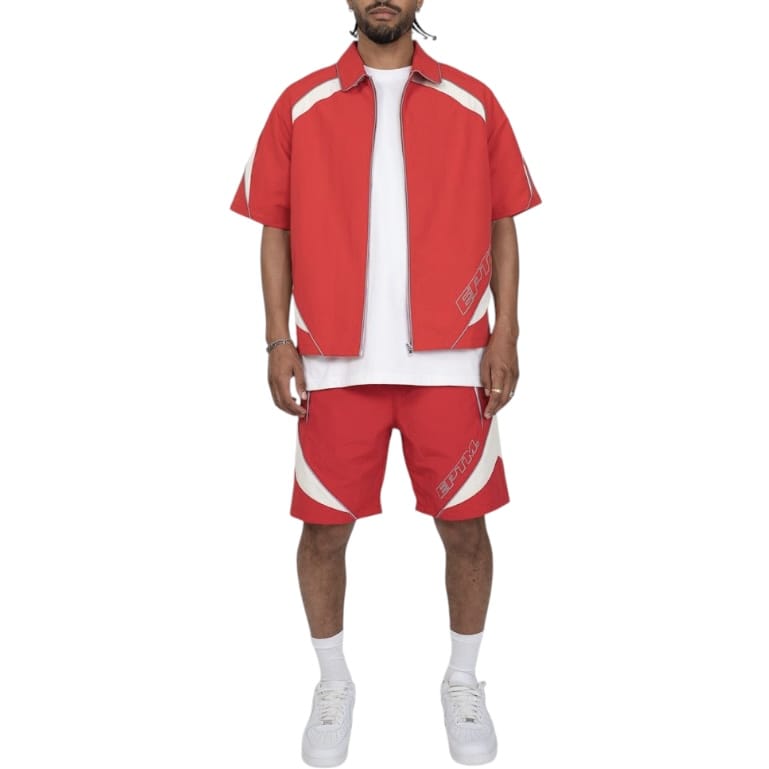 Eptm Brumo Shirt & Short Set (Red)