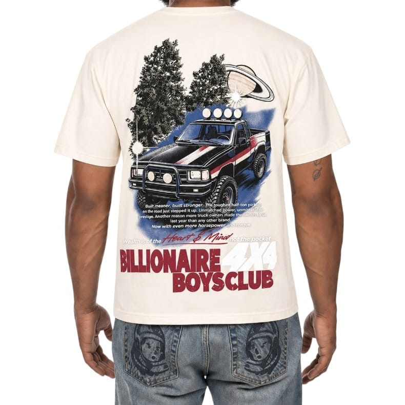 Billionaire Boys Club BB Yoshida SS Knit Tee (Gardenia) 861-3313