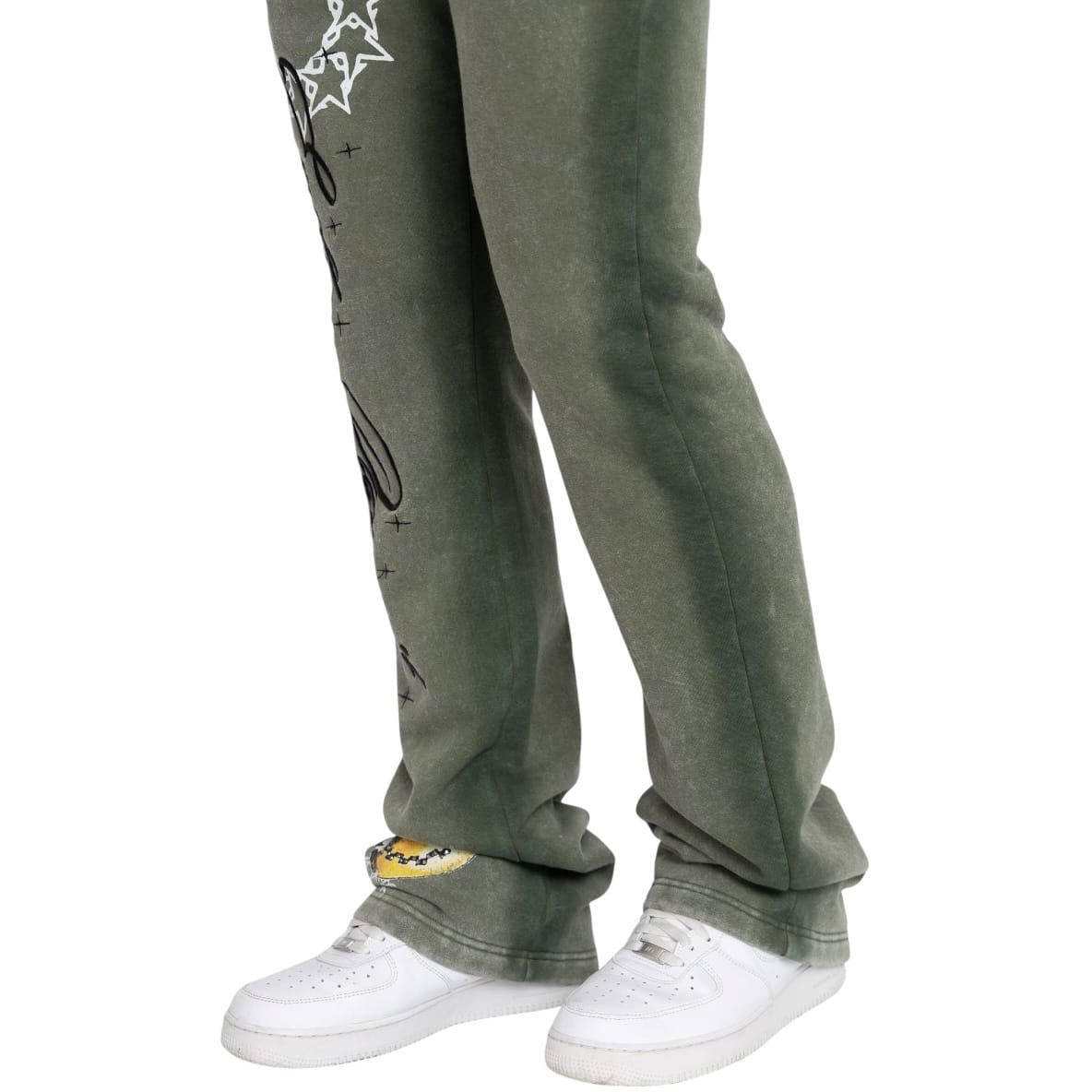 Smoke Rise Endless Pursuit Studded Hoodie & Pants Set (Vintage Army)