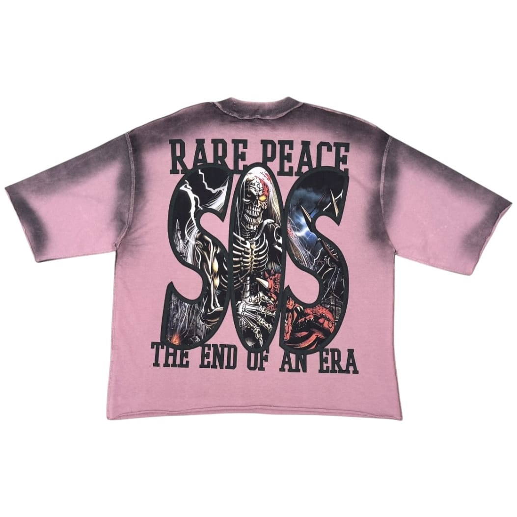 Rare Peace Save Our Souls Tee (Dust Pink) RT6040