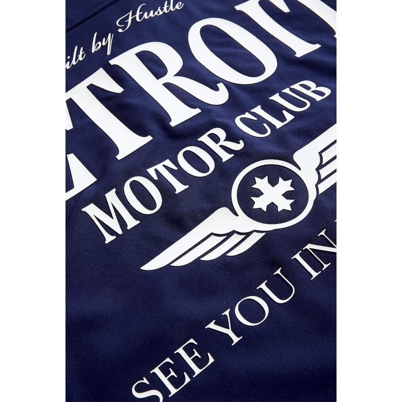 See You In Paradise Detroit Motor Club SS Shirt & Short Set (Navy)