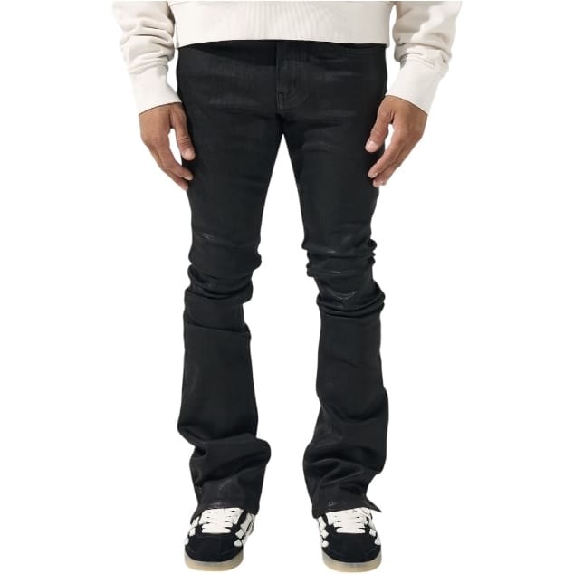 Serenede Onyx Stacked Jean (Coated Black) ONYXSTKD-CTDBLK