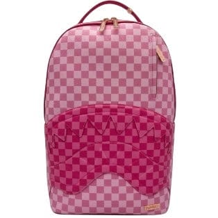 Sprayground Pink Sharks In Paris Patch Backpack