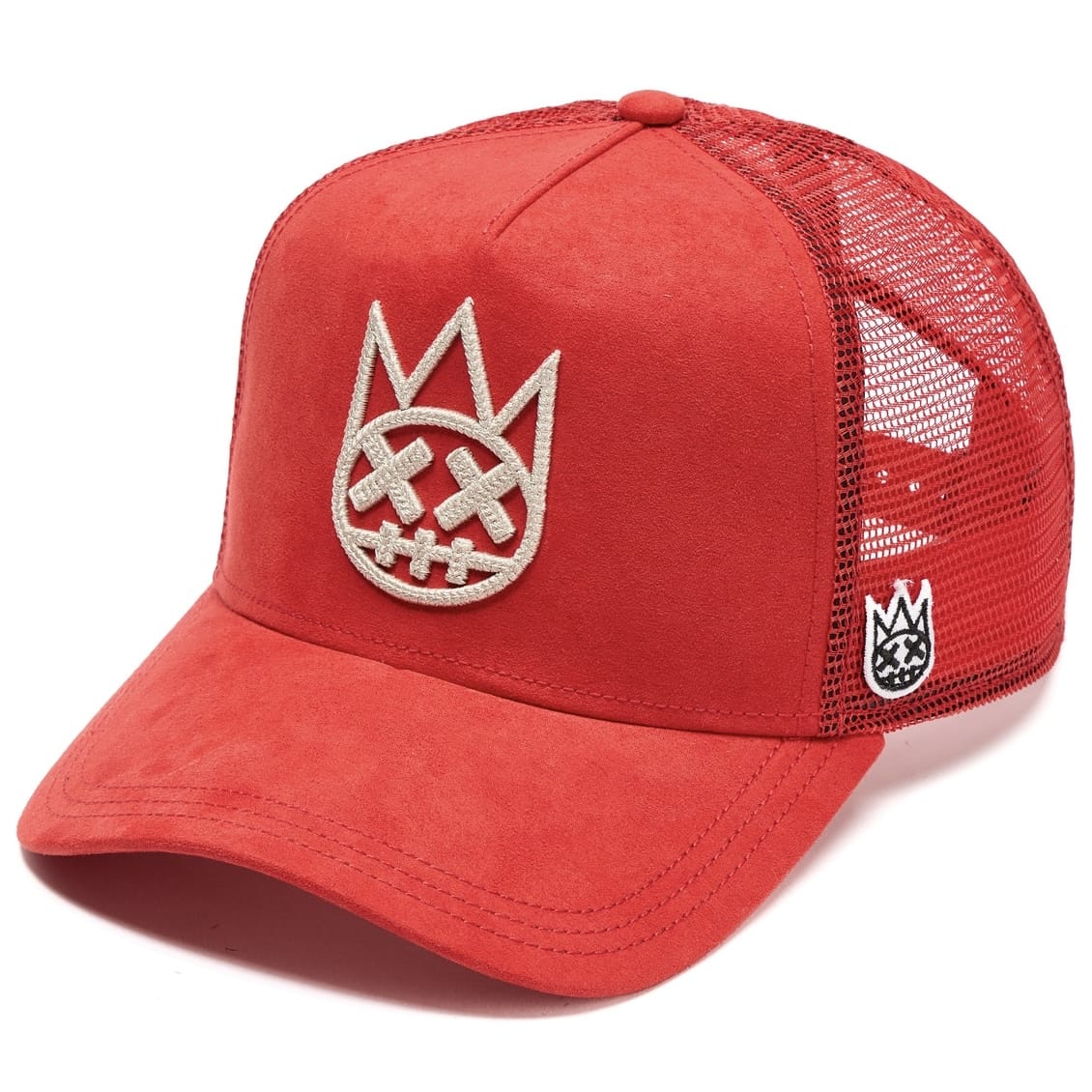 Cult Of Individuality Logo Mesh Back Trucker Hat (Racing Red)