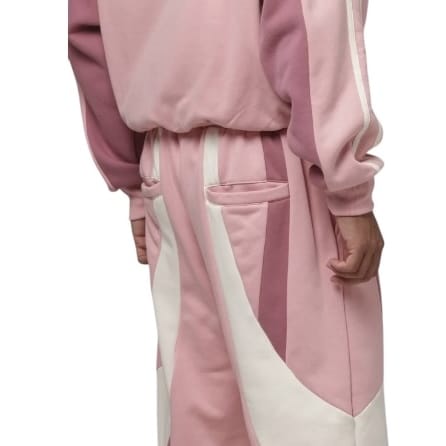 Loiter Hybrid Tek Zip Hoodie & Sweatpants Set (Pink)