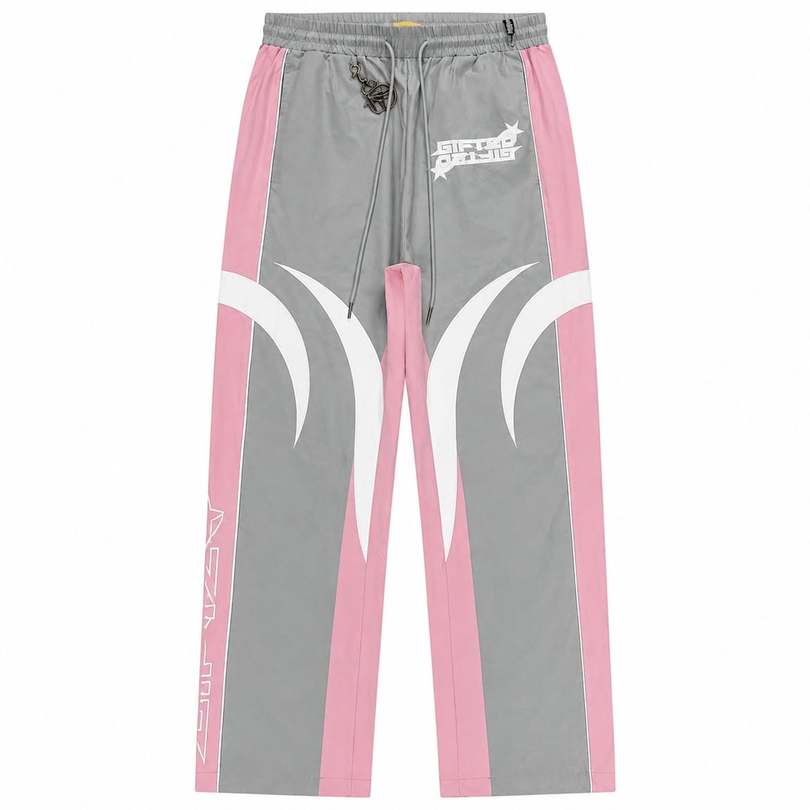 GFTD La Pilot Jacket & Pants Set (Gray/Pink)