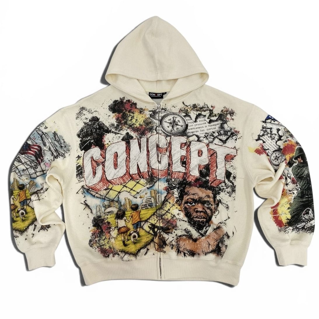 Concept La Honor Hoodie (Beige)